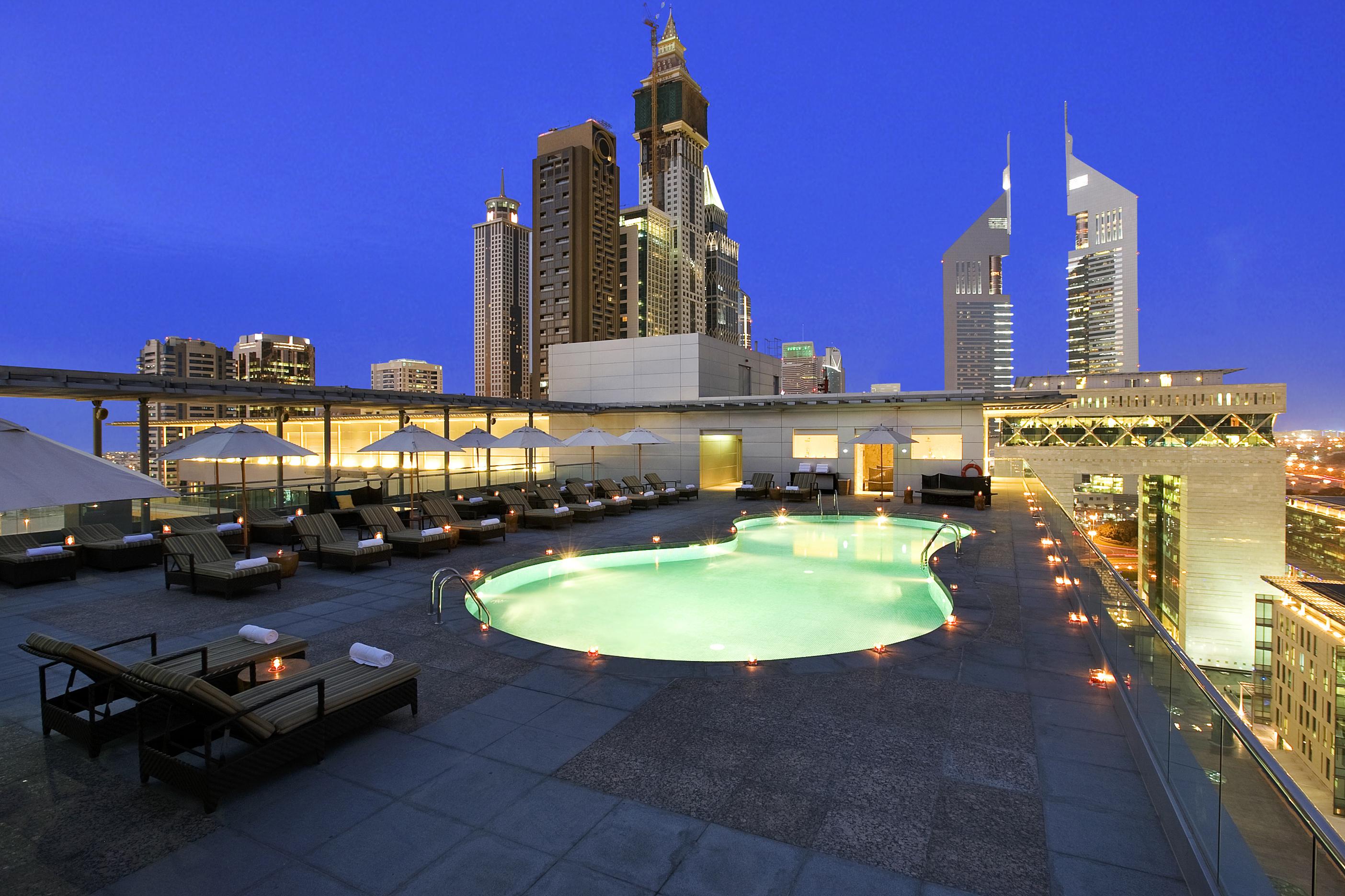 Hotel Ritz Carlton Difc Downtown Dubái Exterior foto