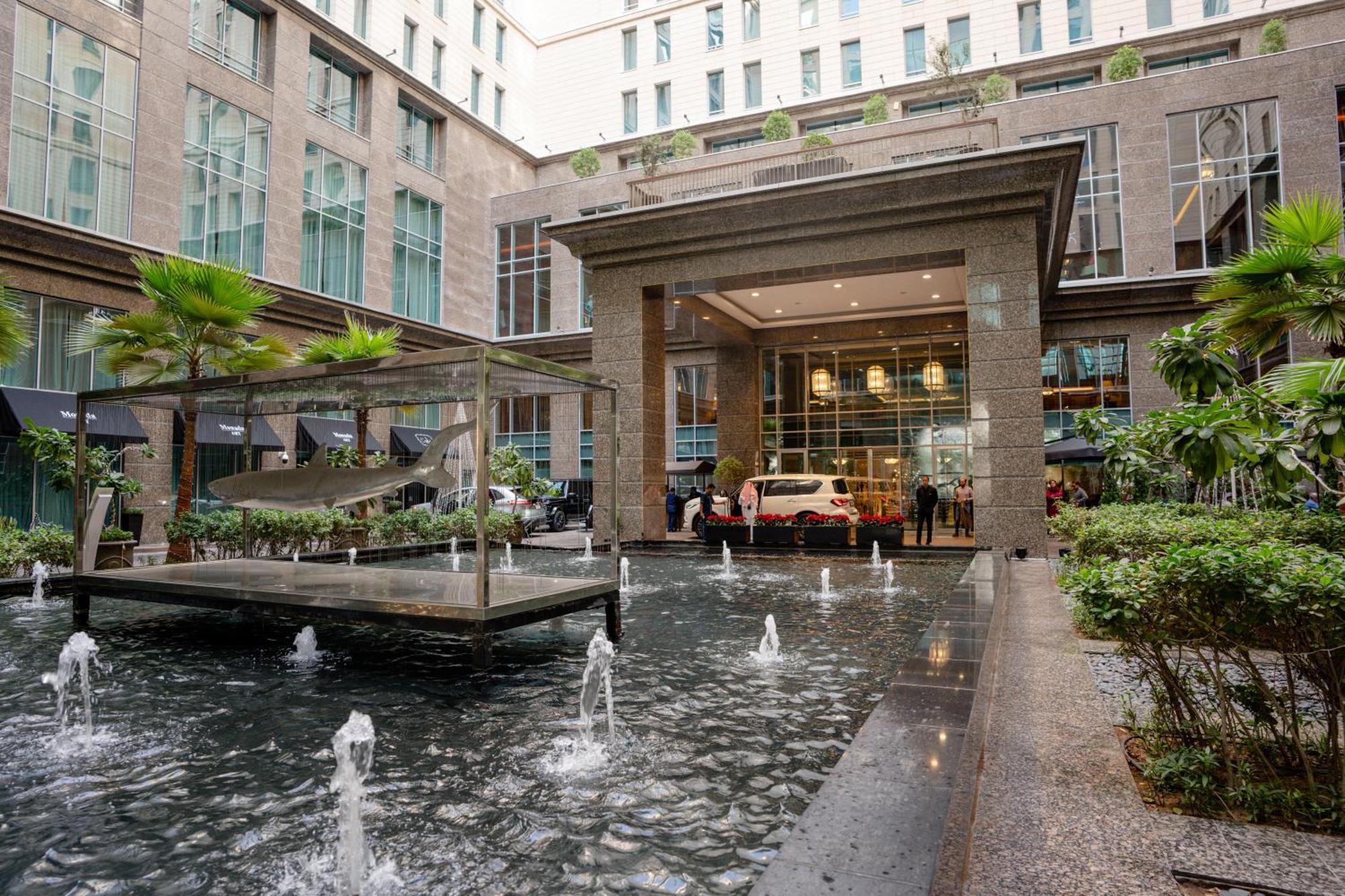Hotel Ritz Carlton Difc Downtown Dubái Exterior foto